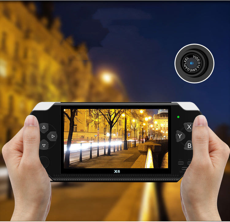 Console de jeu portable X6 4,3 pouces
