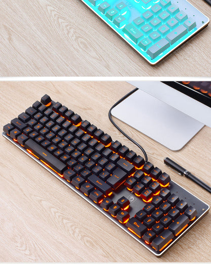 Clavier de jeu filaire rétro lumineux